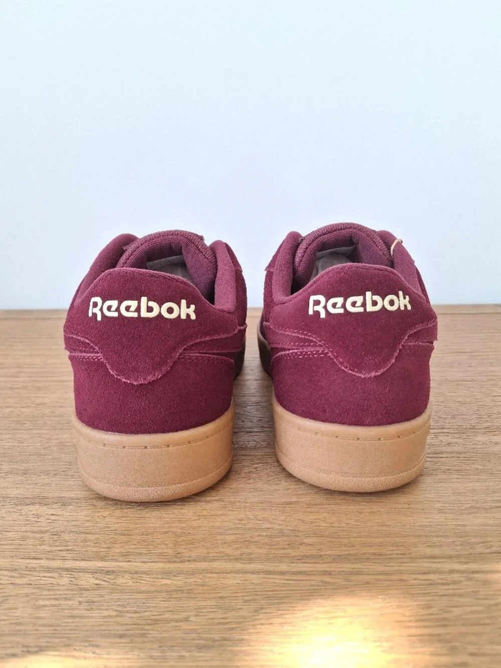 (New) Reebok – Forte Lounger Double Up Suede Sneakers (Black Cherry) – Women 8.5